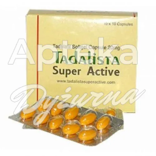 tadalista super active bez recepty w Polsce